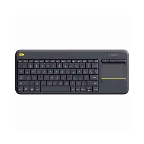 Logitech K400 Plus Tv Teclado Rf Inalámbrico Qwerty Español Negro