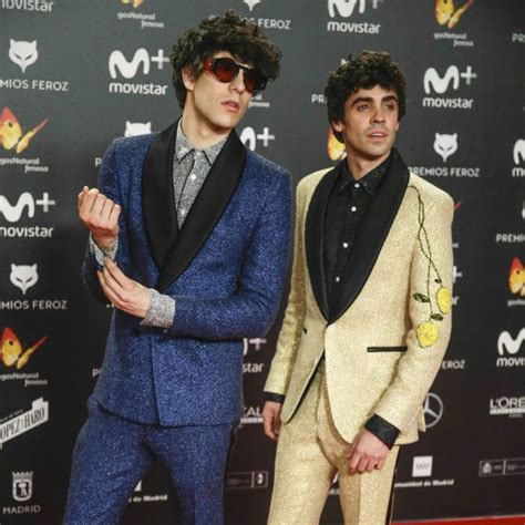 Javier Calvo Y Javier Ambrossi En La Alfombra Roja De Los Premios Feroz