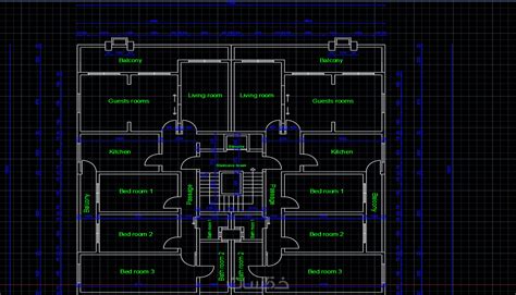 تصميم وَتعديل مساقطمقاطعواجهات أوتوكاد 2d خمسات