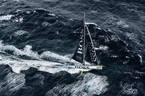 Hugo Boss Imoca Sailboat Racing Yacht Racing Sail Racing Yacht