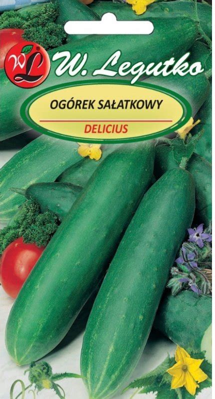 Nasiona Ogórek Gruntowy Sałatkowy Delicius 5G LEGUTKO Sklep EMPIK