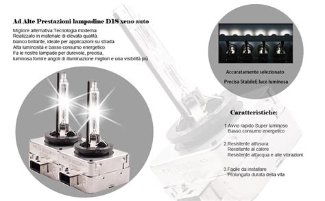 XELORD D1S 6000K Xenon lampada Bianco 35W 12V HID Alta Luminosità Auto