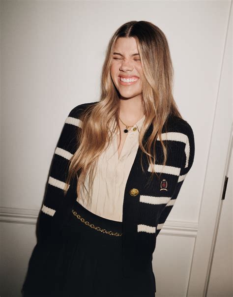 Sofia Richie Grainge Models Tommy Hilfiger S Holiday Campaign