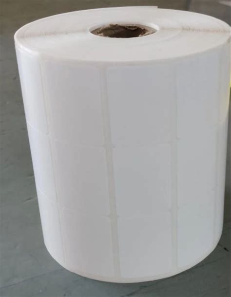 22mm White Polyester Barcode Label Roll At Rs 50 Roll Barcode Label