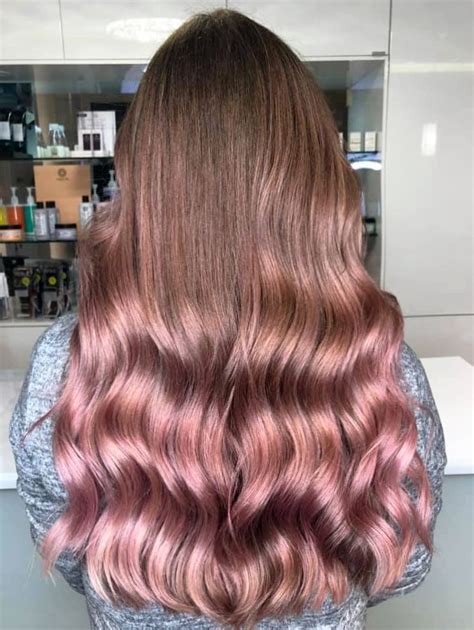 BALAYAGE Rosé Brown Hair Color Berlin Hairdresser D MACHTS