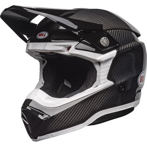 Casco Off Road In Fibra Moto Spherical Nero Lucido Bell Motobeat