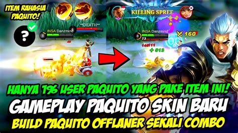 Tutorial Paquito Baru Build Paquito Offlaner Kombo Paquito Hanya 1