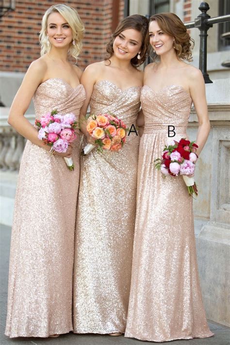 Elegant Rose Gold Dress Juwitala