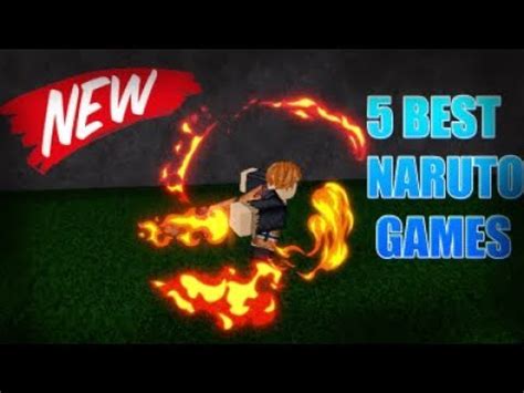 TOP 5 BEST UPCOMING NARUTO GAMES ON ROBLOX Just Teo YouTube