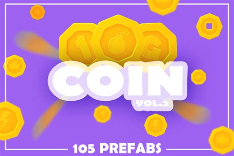 Game Coin Vol2 3d Props Unity Asset Store