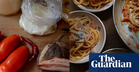 Rachel Roddys Recipe For Pasta Allamatriciana Food The Guardian