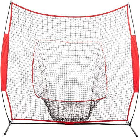 Amazon Basics Baseball Softball Hitting Pitching Batting Practice Net