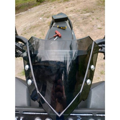 Jual COD Visor Windshield Yamaha Xride Visor Beat Street Plus Breket