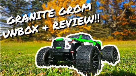 Arrma Granite Grom Unboxing Initial Impressions Size