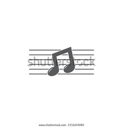 Music Note Logo Vector Template Stock Vector Royalty Free 1516243085