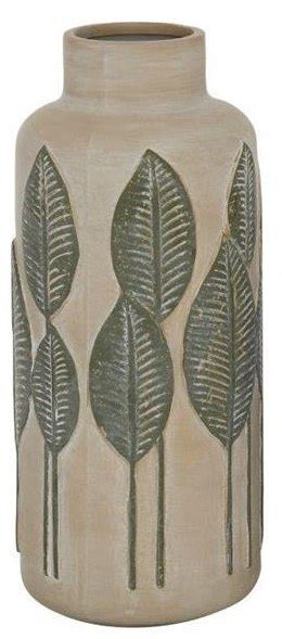 14 Green Leaves Ceramic Vase Wilford Lee Home Accents