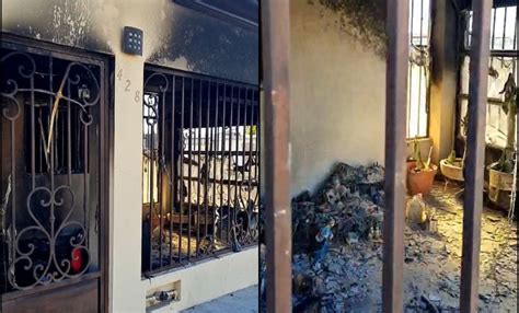 Pirotecnia Causa Incendio En Una Casa En Hermosillo Sonora