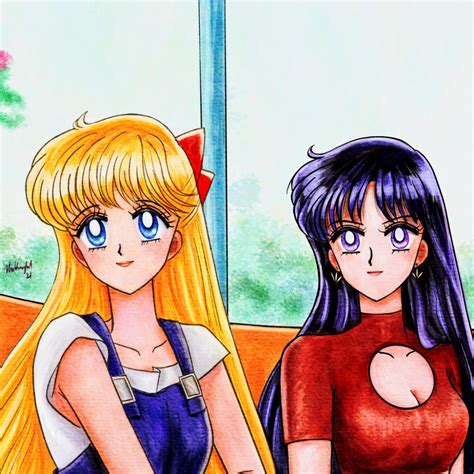 Sailor Moon Venus And Mars Redraw By Thekissinghand