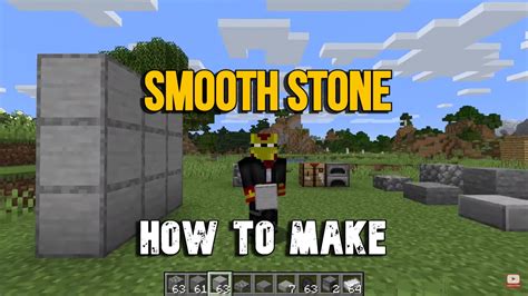 Minecraft Smooth Stone How To Make