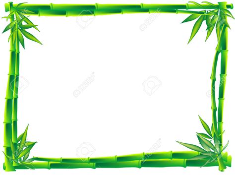 Bamboo Border Vector At Getdrawings Free Download