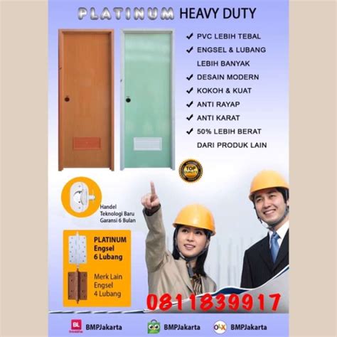 Promo Pintu PVC Heavy Duty Diskon 23 Di Seller Teman Perabotan