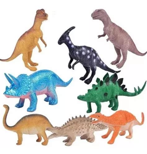 Dinosaurios De Goma Bolsa X Mercadolibre