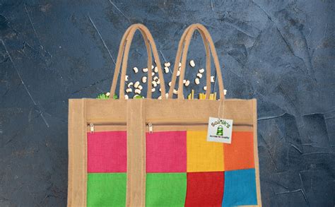 Sainik S Access To Quality Jute Shopping Grocery Bag Multipurpose