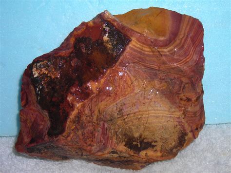 HICKORYTE--BANDED VOLCANIC RHYOLITE--FROM MEXICO