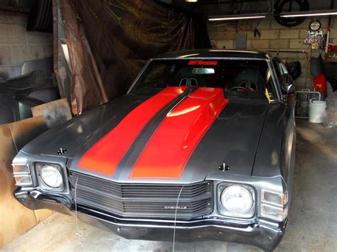 Flat Black Chevelle No More Team Chevelle