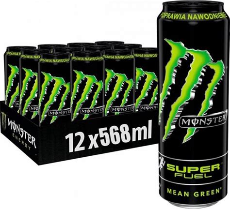 Monster Energy Super Fuel Mean Green 12 X 568ml Inclusief Statiegeld