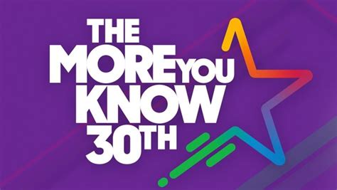 Photo Of The More You Know 2019 The More You Know Did You Know Anniversary Logo Public