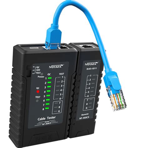 Noyafa Nf Cs Network Cable Tester For Rj Rj Rj Cat Cat E Cat