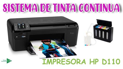 Instalaci N De Sistema De Tinta Continua En Impresora Hp D Youtube