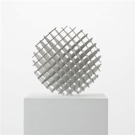 Sphere trames by François Morellet on artnet