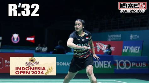 Live Gregoria Mariska Tunjung Ina Vs Putri Kusuma Wardani Ina