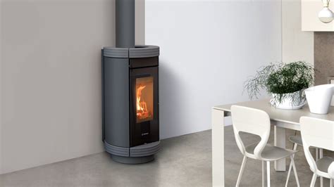 Stufa A Legna Thermorossi Dorica Evo Wood Metalcolor Kw Fuoco