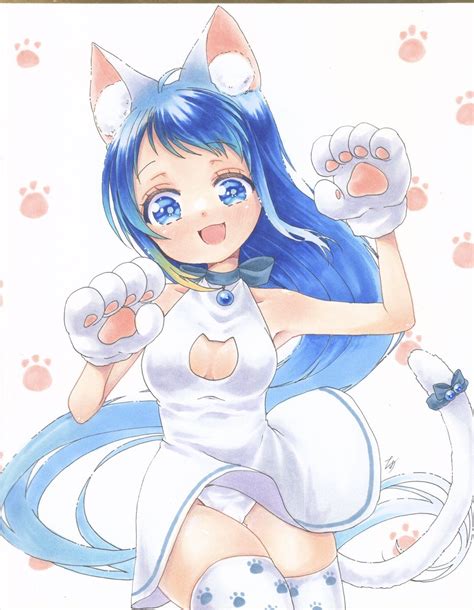 「さみにゃん🐈‍⬛🐈🐾 ねこの日 猫の日2023 」結葵ちま🐥東方展示会🐈‍⬛京都白露型オンリー🐇コピック愛用のイラスト