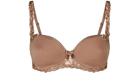 Simone Perele Andora 3d Moulded Bra In Brown Lyst