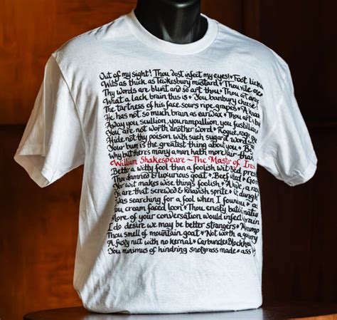 William Shakespeare The Master Of Insults The Rsc Shop