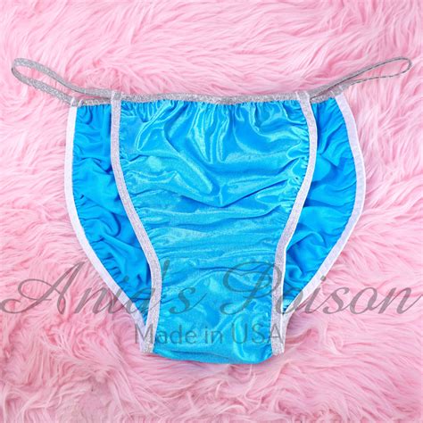 Anias Poison XL And XXL RARE SPANDEX SUPER STRETCH Satin String Bikini