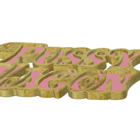 STL File Pussy Wagon Keychain Keyring As Kill Bill Replica Trinket Neck Pendant Key Keeper V