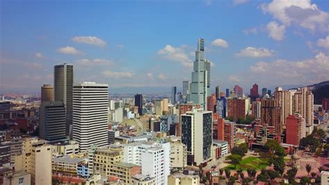 Buildings And Skyscrapers In Bogota Colombia Image Free Stock Photo