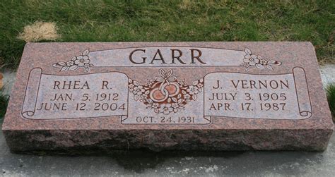 Rhea Rich Garr 1912 2004 Find A Grave äreminne