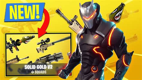 SOLID GOLD V2 GAME MODE Fortnite Battle Royale YouTube