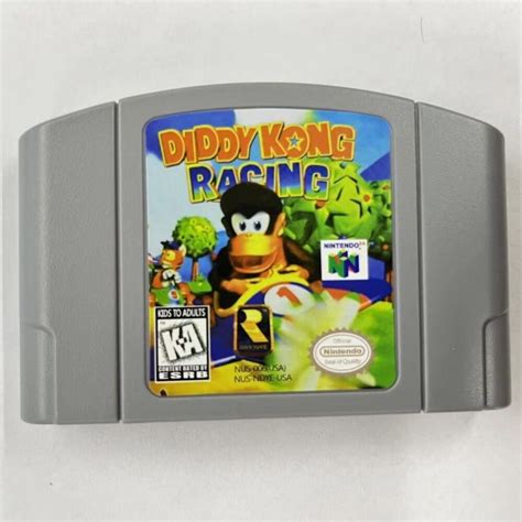 N64 Game Cartridges Diddy Kong Racing North America Version Walmart