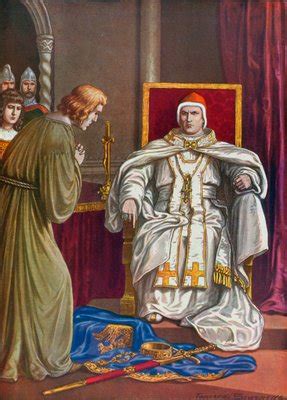 L Imperatore Del Sacro Romano Impero Enrico Iv Fece Penitenza Per