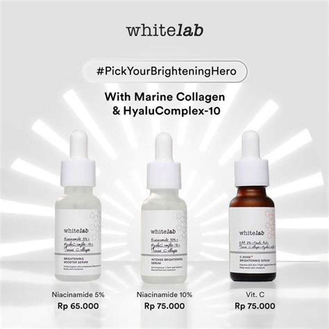 BPOM Whitelab Brightening Face Serum Hero Intense Brightening