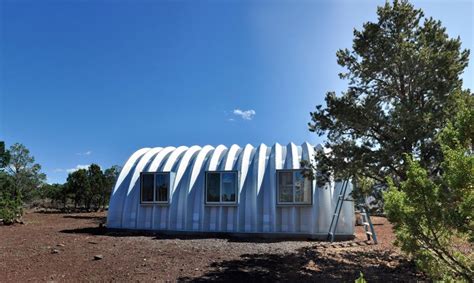 Quonset Hut Side Windows Installed Clever Moderns