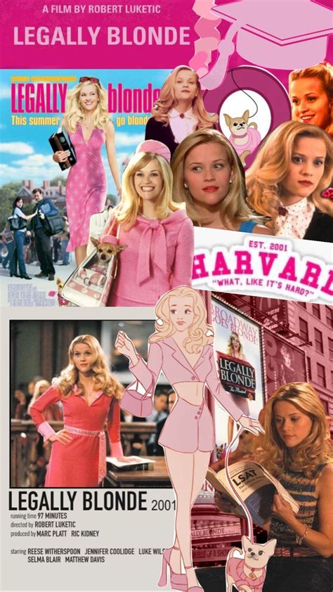 Pink Legallyblonde Ellewoods Moodboard Legally Blonde Musical Blonde Movie Legally Blonde