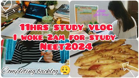 Hrs Study Vlog Study Vlog Yakeen Neet A Day In My Life